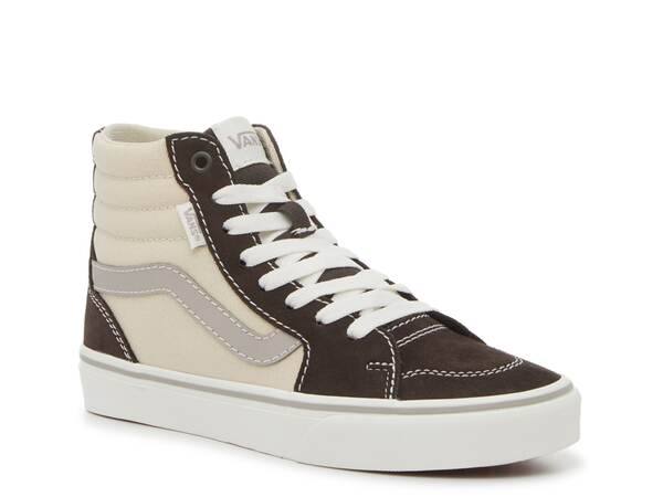 バンズ レディース シューズ スニーカー Vans Filmore High-Top Sneaker - Women\u0027s Coffee Brown/Marshmallow Beige 赤銅色