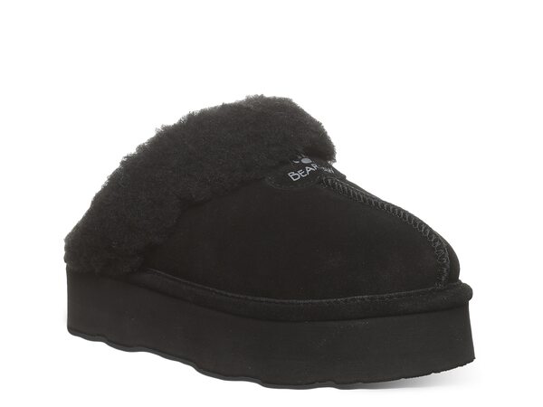ベアパウ レディース シューズ サンダル プラットフォーム Bearpaw Retro Loki Platform Slipper Black ブラック