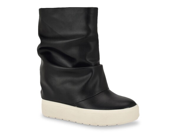 ゲス レディース シューズ スニーカー ブーツ Guess Guinna Sneaker Boot Black 黒いこと