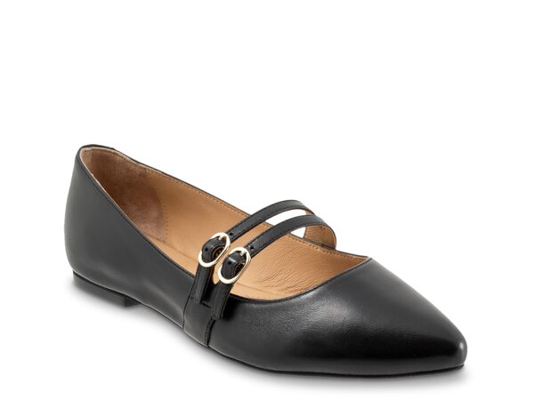 トロッターズ レディース シューズ パンプス Trotters Emerald Mary Jane Flat Black ブラック