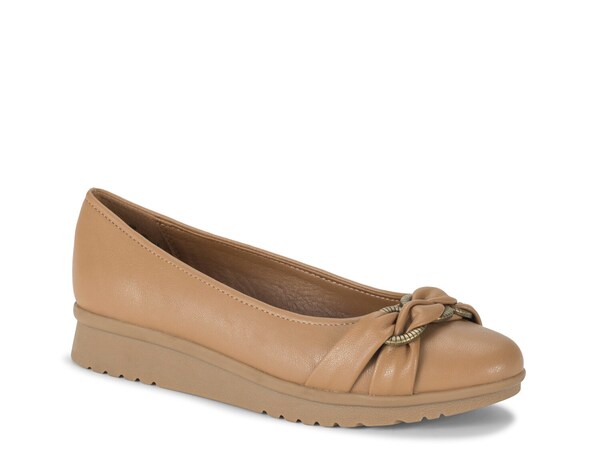 ベアトラップス レディース シューズ スリッポン・ローファー Baretraps Aurora Wedge Slip-On Cognac