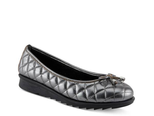 スプリングステップ レディース シューズ パンプス Spring Step Ballequina Ballet Flat Pewter ピューター
