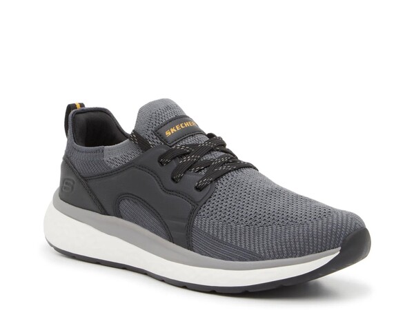 スケッチャーズ メンズ シューズ スニーカー Skechers Collis Sneaker - Men's Dark Grey/Black ブラック