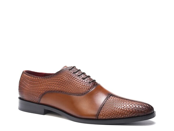 カルロスサンタナ メンズ シューズ オックスフォード キャップ Carlos by Carlos Santana Arlo Cap Toe Oxford Cognac