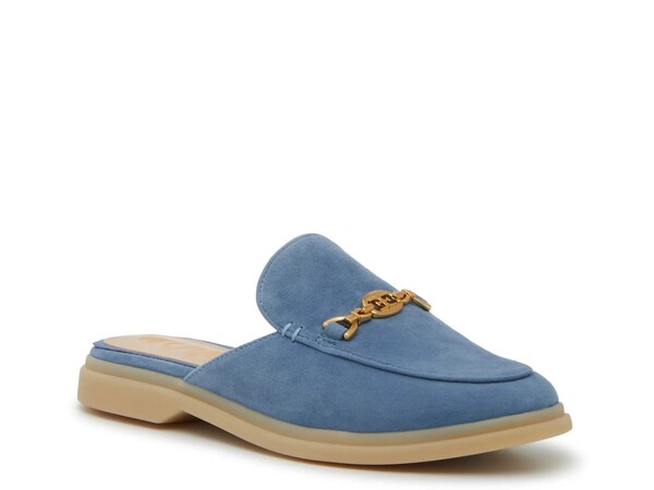 サムエデルマン レディース シューズ サンダル Sam Edelman Kira Mule Blue Suede ブルー｜ReVida 店 14,768円
