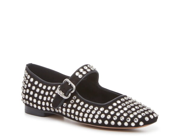 サムエデルマン レディース シューズ パンプス Sam Edelman Michaela Mary Jane Flat Black 黒いこと パンプス-靴-レディース靴