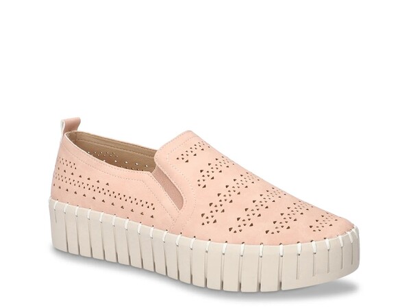 イージーストリート レディース シューズ スニーカー プラットホーム Easy Street Peppy Platform Sneaker Blush Pink サクラ色