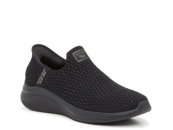 スケッチャーズ レディース シューズ スリッポン・ローファー スニーカー Skechers Hands Free Slip-Ins: Martha Stewart Ultra Flex 3.0 Slip-On Sneaker - Women's Black ブラック
