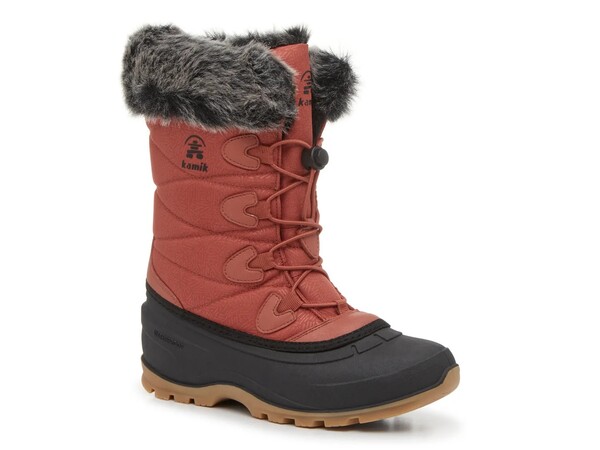 カミック レディース シューズ ブーツ・レインブーツ Kamik Momentum 3 Waterproof Snow Boot Red レッド|ReVida 店