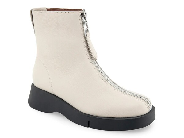 エアロソールズ レディース シューズ ブーツ・レインブーツ Aerosoles Francis Bootie Eggnog Ivory アイボリー｜ReVida 店