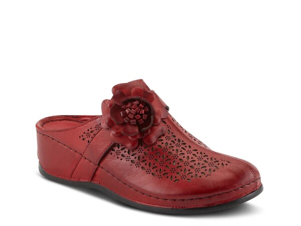 スプリングステップ レディース シューズ サンダル Spring Step Lilybean Clog Red レッド