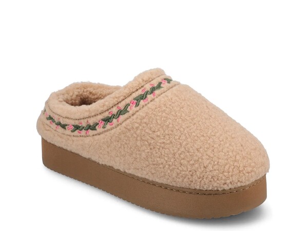ジュルネ コレクション レディース シューズ サンダル Journee Collection Pallmer Slipper Beige ベージュ