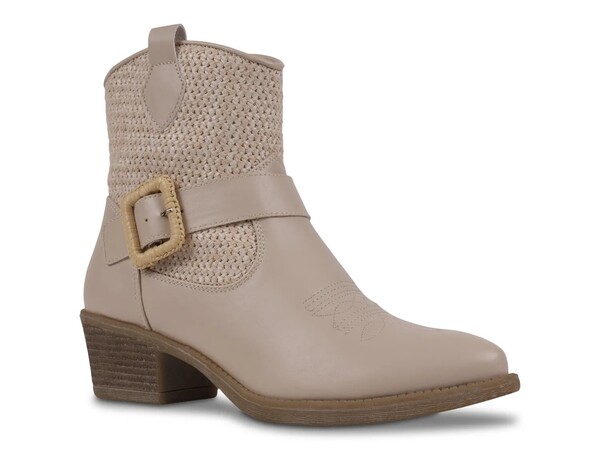 ジーシーシューズ レディース シューズ ブーツ・レインブーツ GC Shoes Avery Western Bootie Beige ベージュ｜ReVida 店