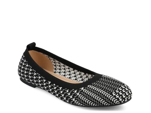 ジュルネ コレクション レディース シューズ パンプス Journee Collection Maryann Flat Black ブラック｜ReVida 店