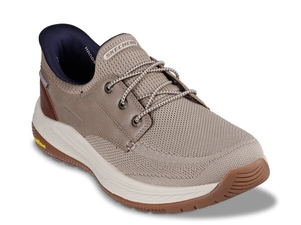 スケッチャーズ メンズ シューズ スリッポン・ローファー スニーカー Skechers Hands Free Slip-Ins: Meroe Slip-On Sneaker - Men's Taupe トープ