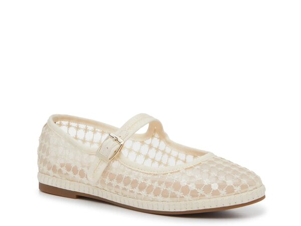 ケリー＆ケイティ レディース シューズ パンプス Kelly & Katie Giselle Mary Jane Flat Cream クリーム