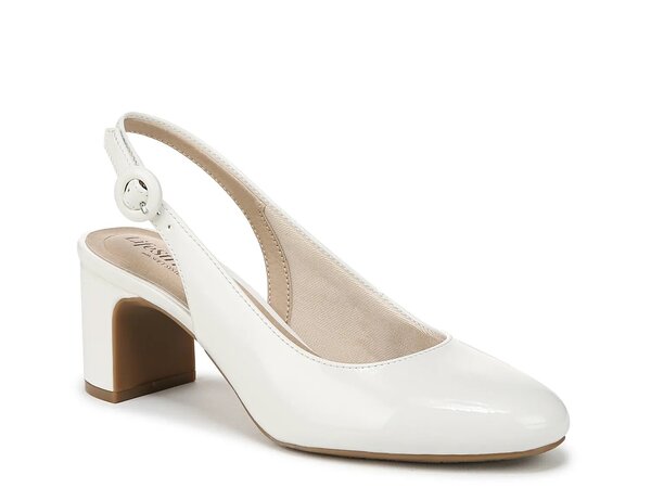 ライフストライド レディース シューズ パンプス LifeStride Tia Pump White ホワイト｜ReVida 店
