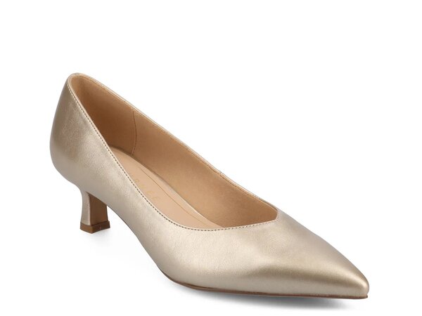 ジャーニー レディース シューズ パンプス Journee Pammie Pump Platinum