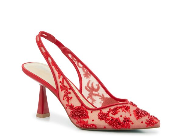ベッツィジョンソン レディース シューズ パンプス Betsey Johnson Nikki Pump Red 赤いこと