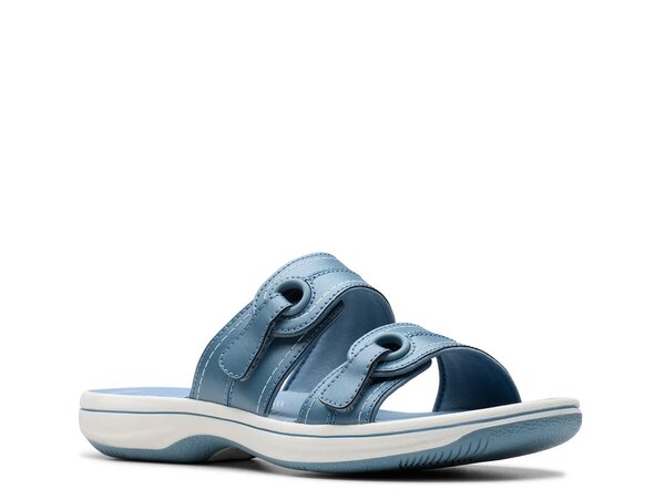 クラークス レディース シューズ サンダル Clarks Breeze Maye Slide Sandal - Women's Blue ブルー