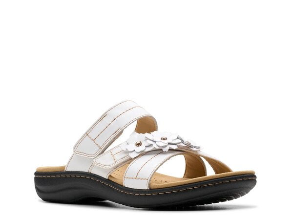 クラークス レディース シューズ サンダル Clarks Laurieann Rose Sandal White ホワイト