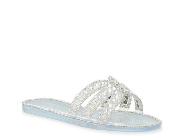 ケリー＆ケイティ レディース シューズ サンダル Kelly & Katie Jela Sandal Clear/Silver Metallic シルバー