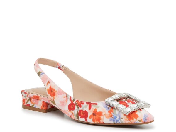 ケリー＆ケイティ レディース シューズ パンプス Kelly & Katie Sloannes Flat Light Pink/Red/Blue Floral Print ブルー