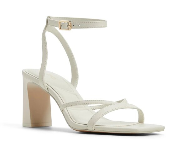 アルド レディース シューズ サンダル Aldo Stellare Sandal White/Bone ホワイト｜ReVida 店