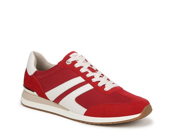 ナチュライザー レディース シューズ スニーカー Naturalizer Lorena Sneaker Red/White ホワイト
