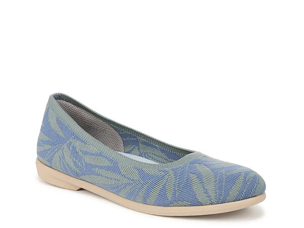 ビジーズ レディース シューズ パンプス BZees Kit Flat Blue/Grey Floral Print グレー