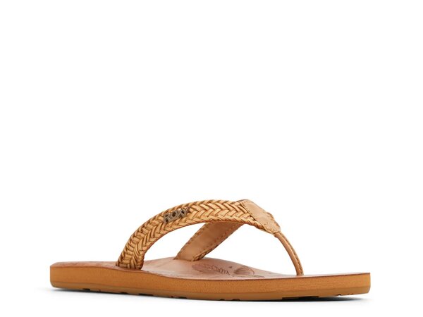 ロキシー レディース シューズ サンダル Roxy Lili Flip Flop Tan タン