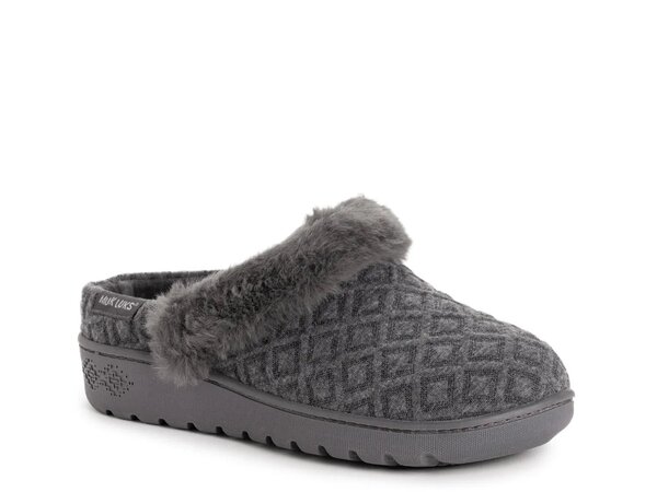 ムクルクス レディース シューズ サンダル MUK LUKS Quianna Lee Slipper Grey グレー|ReVida 店