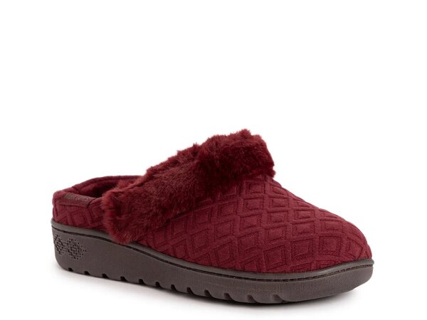 ムクルクス レディース シューズ サンダル MUK LUKS Quianna Lee Slipper Burgundy バーガンディ