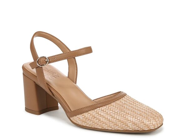 ナチュライザー レディース シューズ パンプス Naturalizer Wave Pump Light Brown Raffia ブラウン|ReVida 店