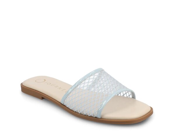 ジャーニー レディース シューズ サンダル Journee Breckley Sandal Blue ブルー