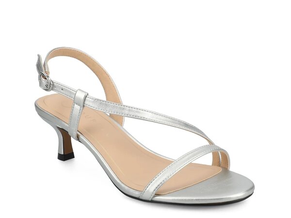 ジャーニー レディース シューズ サンダル Journee Jemry Sandal Silver Metallic シルバー