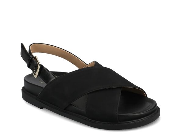 ジャーニー レディース シューズ サンダル Journee Marinna Sandal Black ブラック 14,652円