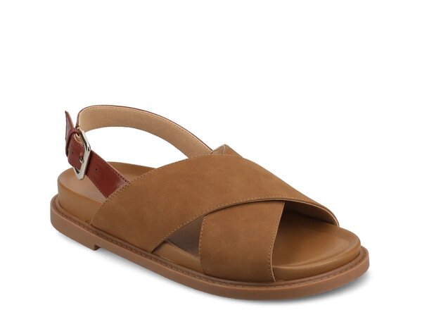 ジャーニー レディース シューズ サンダル Journee Marinna Sandal Dark Brown ブラウン｜ReVida 店