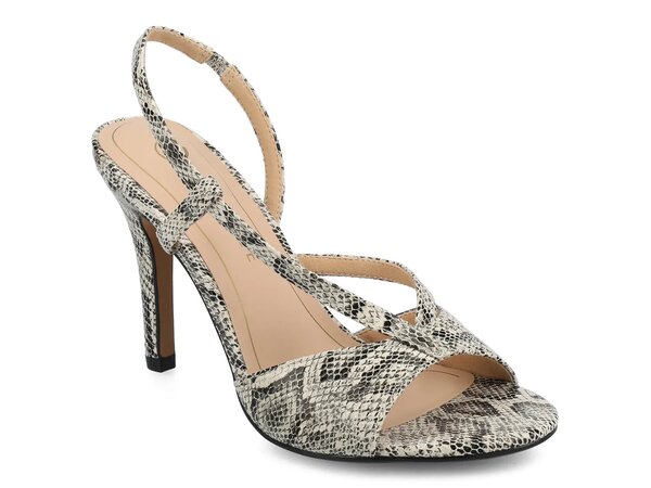 ジャーニー レディース シューズ サンダル Journee Varra Sandal White Snake Print ホワイト|ReVida 店