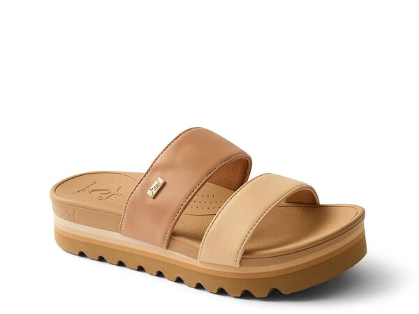 リーフ レディース シューズ サンダル Reef Banded Horizon Hi Wedge Sandal Off White オフホワイト｜ReVida 店