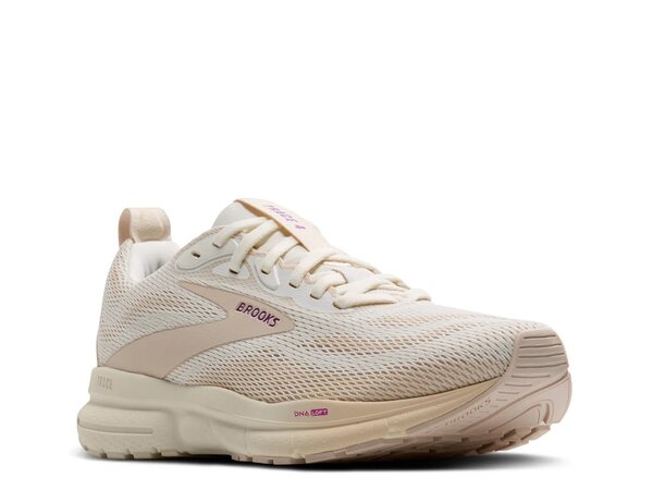 ブルックス レディース シューズ スニーカー Brooks Trace 4 Running Shoe - Women's White/Pink ホワイト|ReVida 店