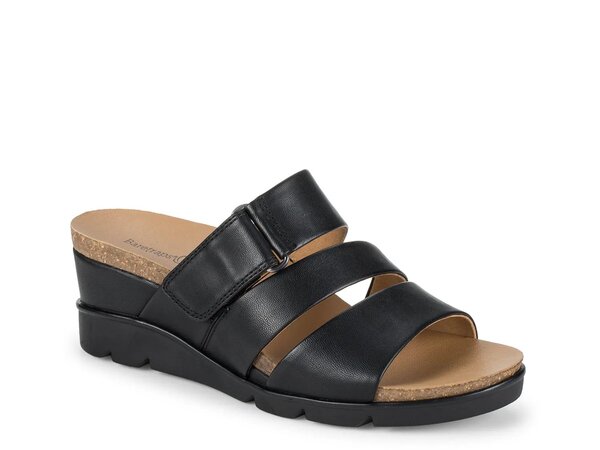 ベアトラップス レディース シューズ サンダル Baretraps Michi Wedge Sandal Black ブラック