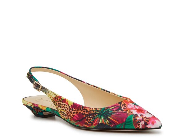 ジェシカシンプソン レディース シューズ パンプス Jessica Simpson Liana Flat Multicolor Tropical Print マルチカラー