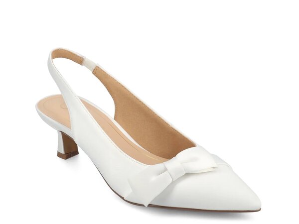 ジャーニー レディース シューズ パンプス Journee Paloma Pump White ホワイト