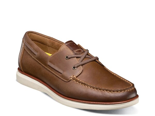フローシャイム メンズ シューズ デッキシューズ Florsheim Tropics Boat Shoe Dark Brown ブラウン|ReVida 店