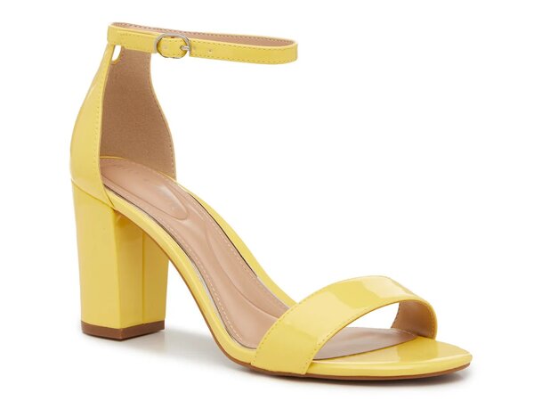 ケリー＆ケイティ レディース シューズ サンダル Kelly & Katie Hailee Sandal Lemon Yellow Fabric イエロー｜ReVida 店