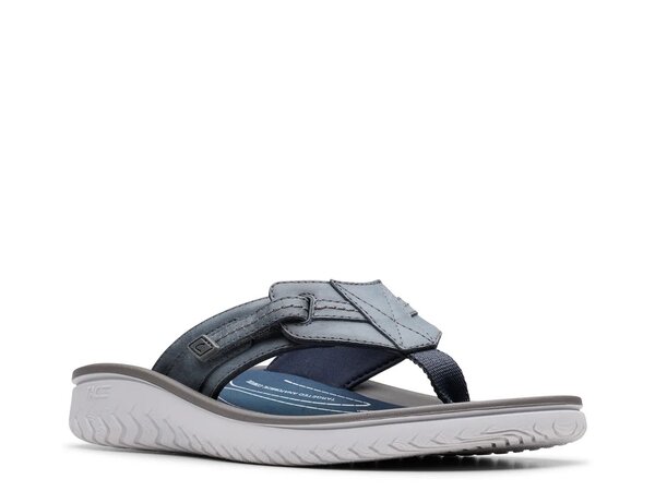 クラークス メンズ シューズ サンダル Clarks Wesley Sun Sandal Navy ネイビー|ReVida 店