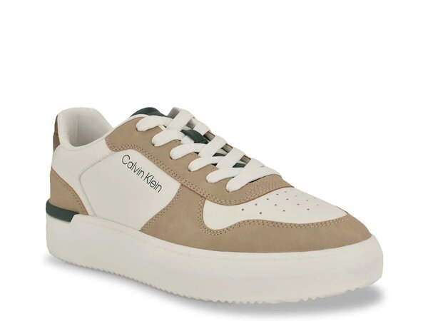 カルバンクライン メンズ シューズ スニーカー Calvin Klein Blayton Sneaker - Men's Ivory/Tan アイボリー 15,600円