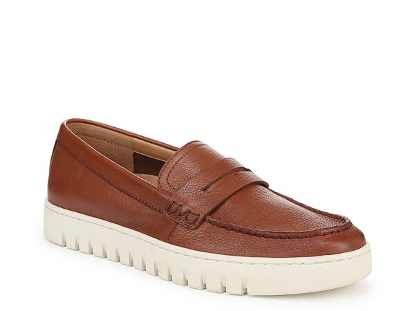 バイオニック メンズ シューズ スリッポン・ローファー Vionic Uptown Loafer Dark Brown ブラウン
