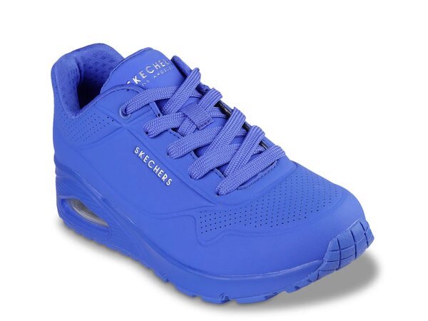 スケッチャーズ レディース シューズ スニーカー Skechers Street Uno Stand On Air Sneaker Blue ブルー｜ReVida 店